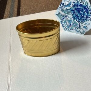 Vintage Home interior Solid Brass Bristol Brass Vase Made in USA